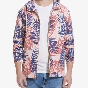 WEATHERPROOF VINTAGE Mens Coral Printed Jacket S